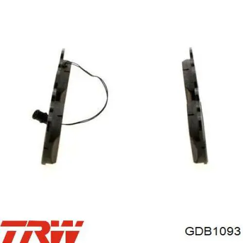 Pastillas de freno delanteras TRW GDB1093
