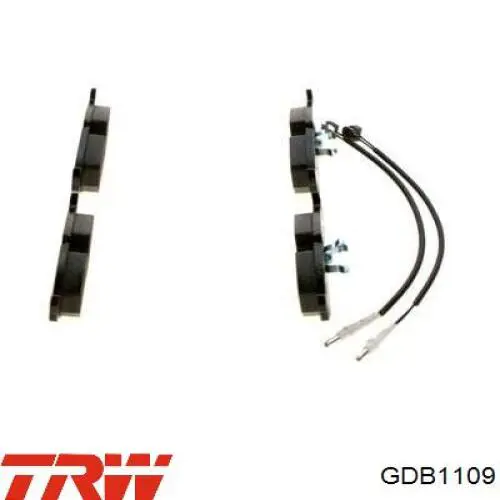 Pastillas traseras de freno TRW GDB1109 precio, desde 22,88 EUR
