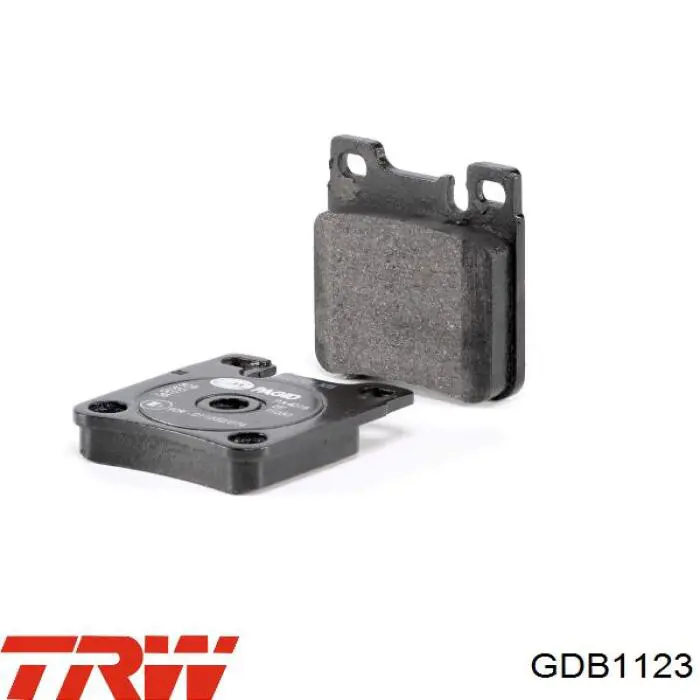 Pastillas traseras TRW GDB1123