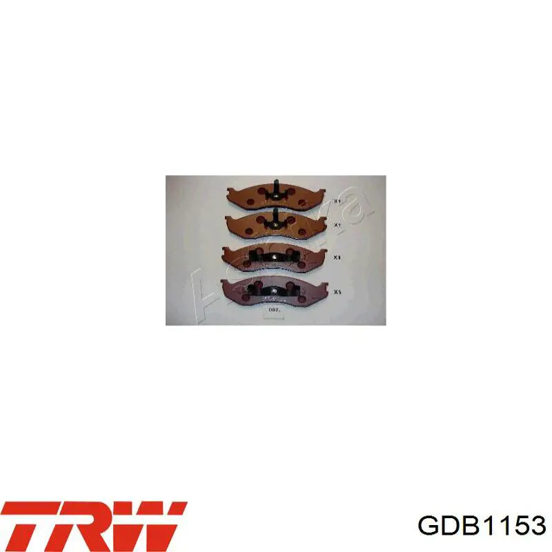 Pastillas de freno delanteras Jeep Cherokee 2 XJ