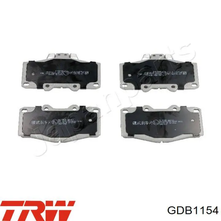 Comprar PA292AF Japan Parts Pastillas delanteras de freno