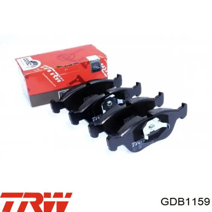 Pastillas de freno GDB1159 TRW