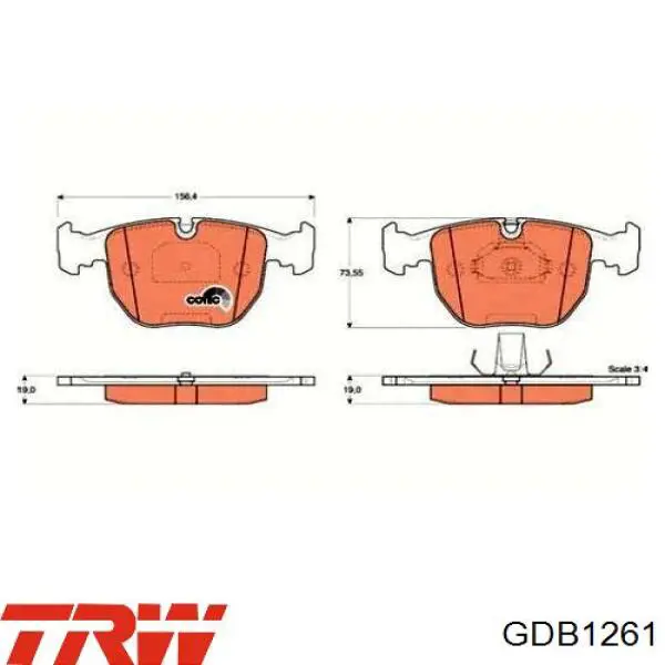 Pastillas freno delanteras Open Parts BPA059600 precio, desde 39,42 EUR