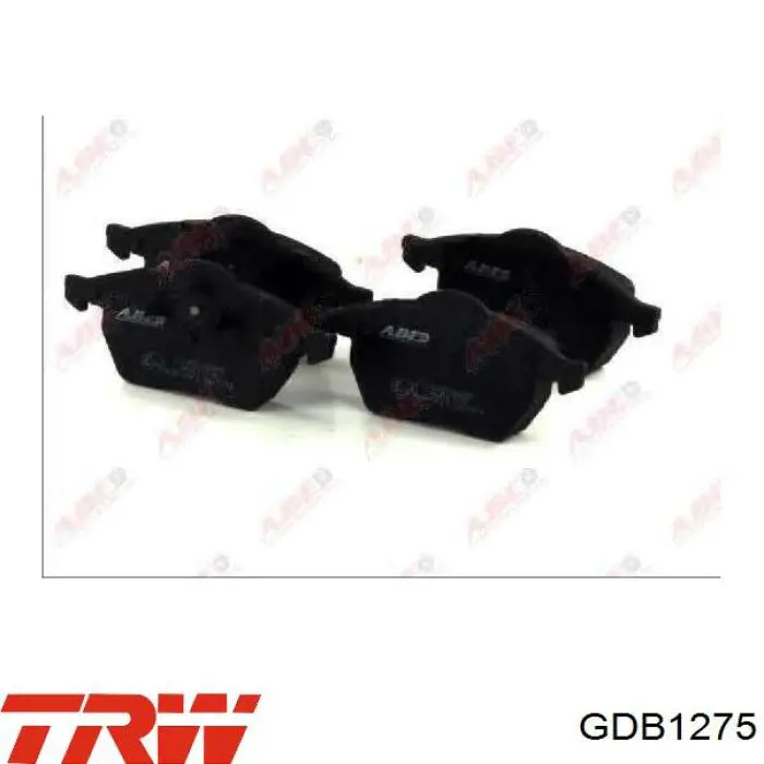 Comprar GDB1275 TRW Pastillas delanteras de freno