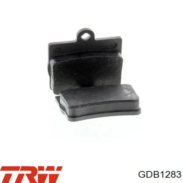 Pastillas de freno traseras GDB1283 TRW