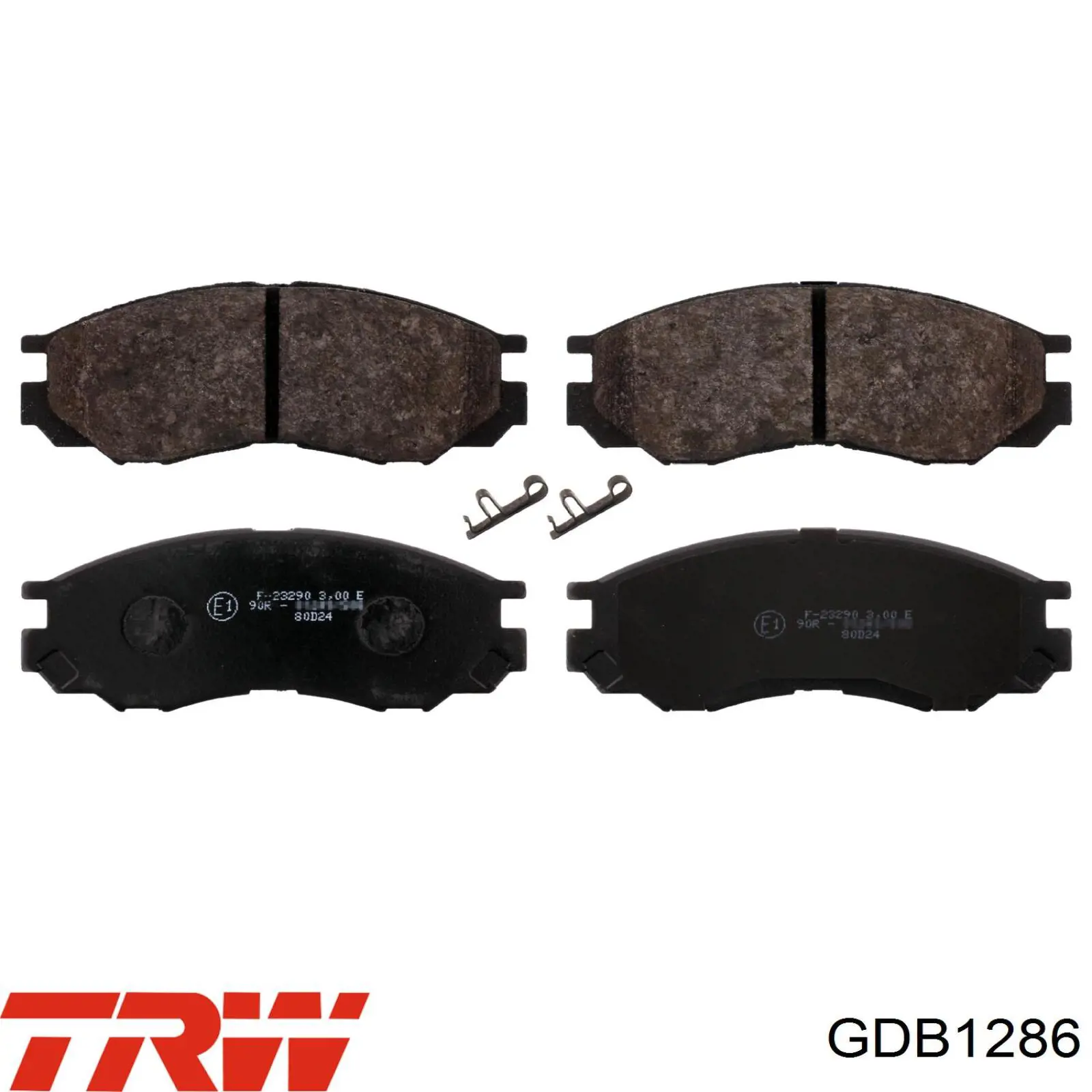 Comprar GDB1286 TRW Pastillas delanteras de freno