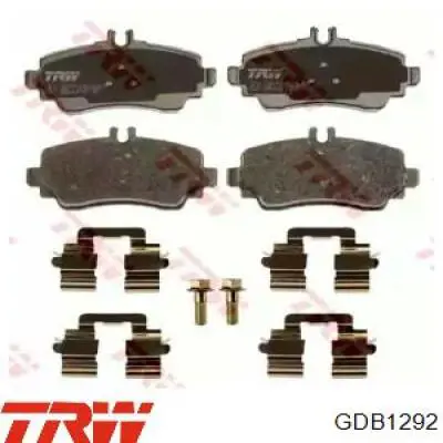 Pastillas de freno delanteras TRW GDB1292