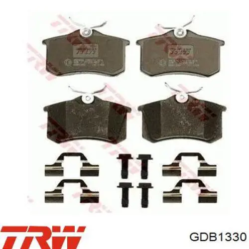 Pastillas de freno traseras Seat Leon 1 1M1