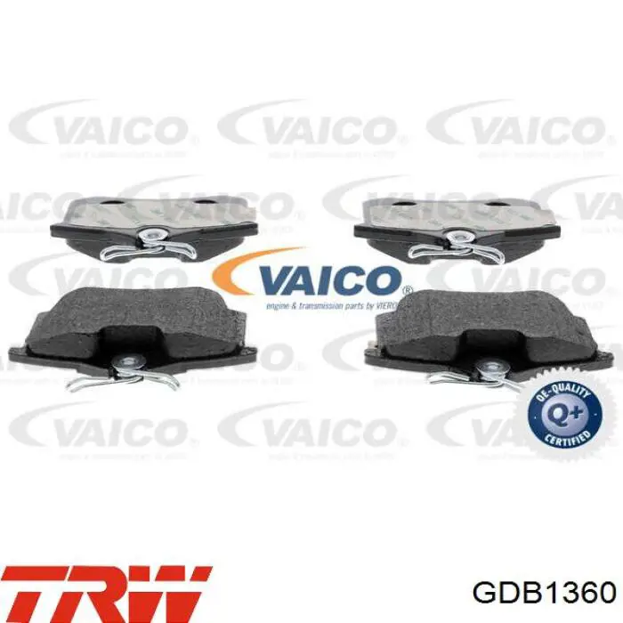 Pastillas de freno traseras Renault Scenic 1 JA0, JA1, FA0