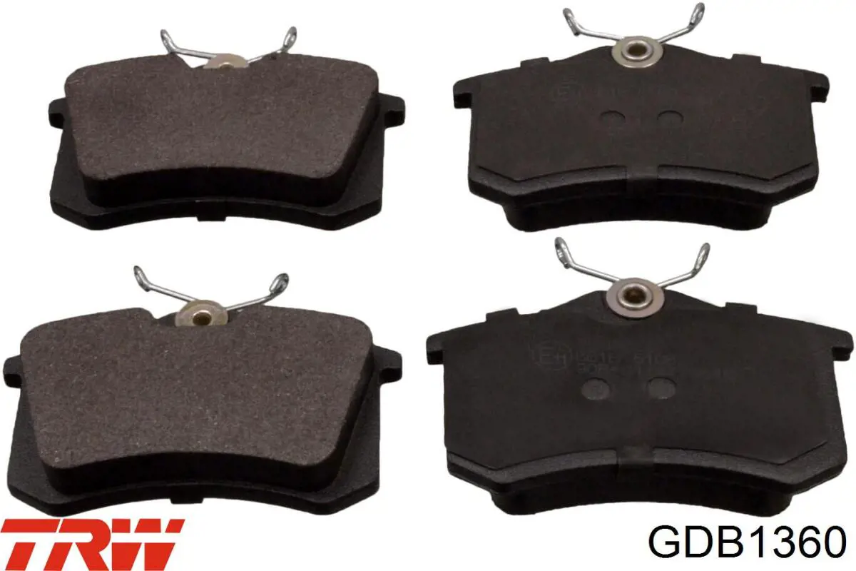 Pastillas de freno traseras Renault Scenic 1 JA0, JA1, FA0