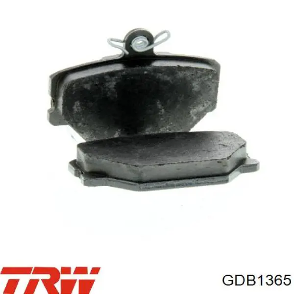 Comprar GDB1365 TRW Pastillas delanteras de freno