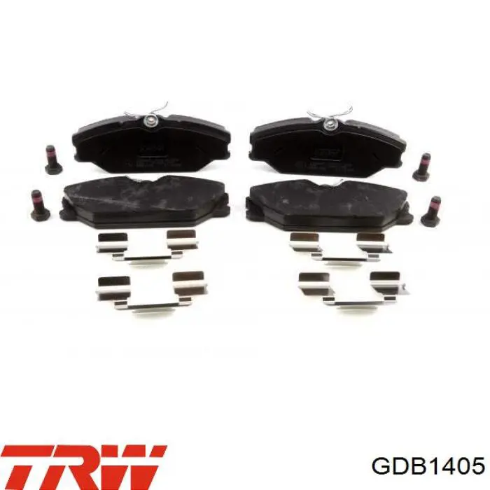 Pastillas de freno delanteras Renault Laguna 1 B56, 556