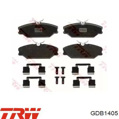 Pastillas de freno delanteras Renault Laguna 1 B56, 556