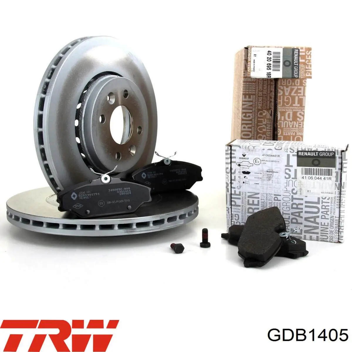 Pastillas de freno delanteras Renault Laguna 1 B56, 556