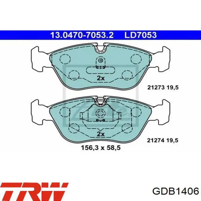 94852670 Volvo pastillas de freno delanteras