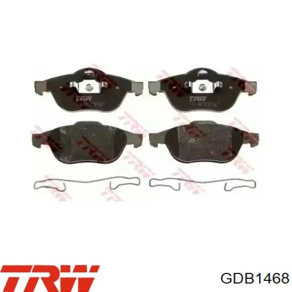 Pastillas de freno delanteras Renault Espace 4 JK0