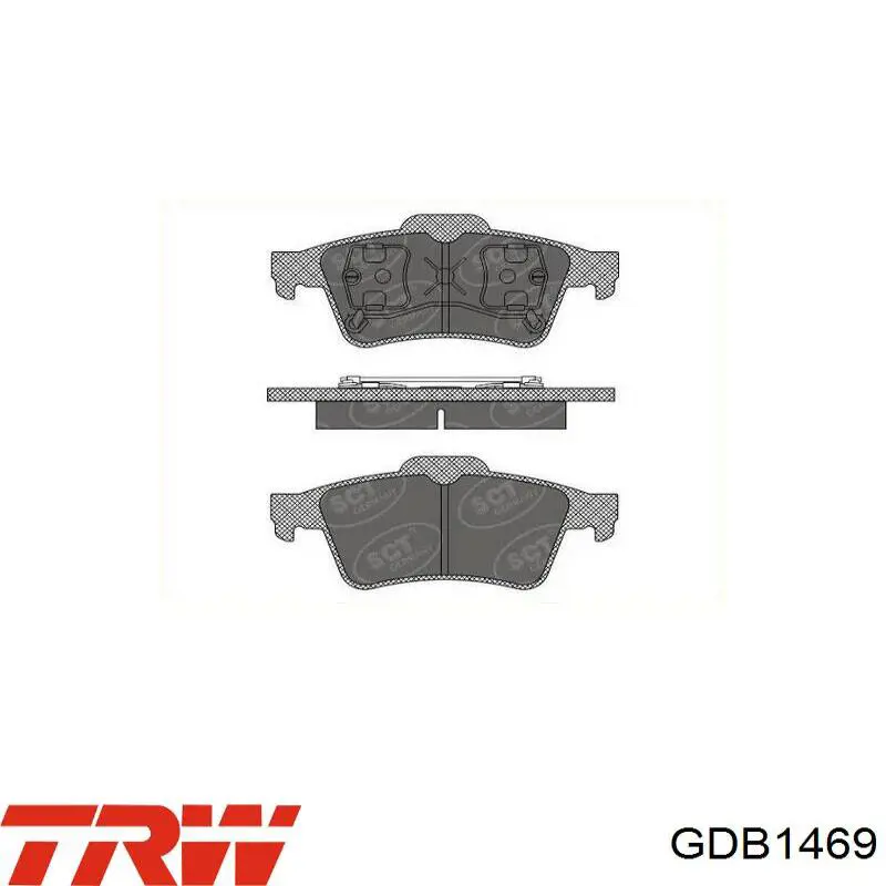 Pastillas de freno traseras Renault Espace 4 JK0