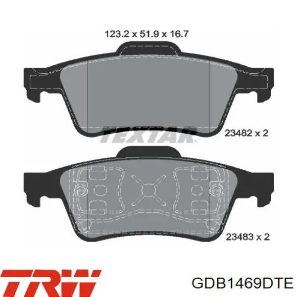 Pastillas de freno traseras Renault Espace 4 JK0