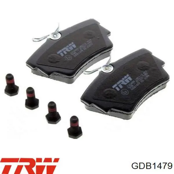 Comprar GDB1479 TRW Pastillas de freno traseras