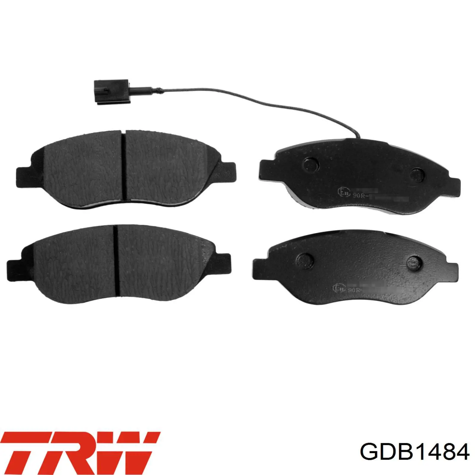 Comprar GDB1484 TRW Pastillas delanteras de freno