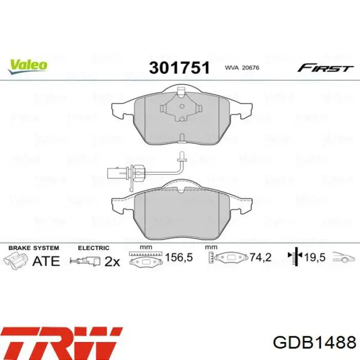 Pastillas de freno delanteras Audi A6 4F2