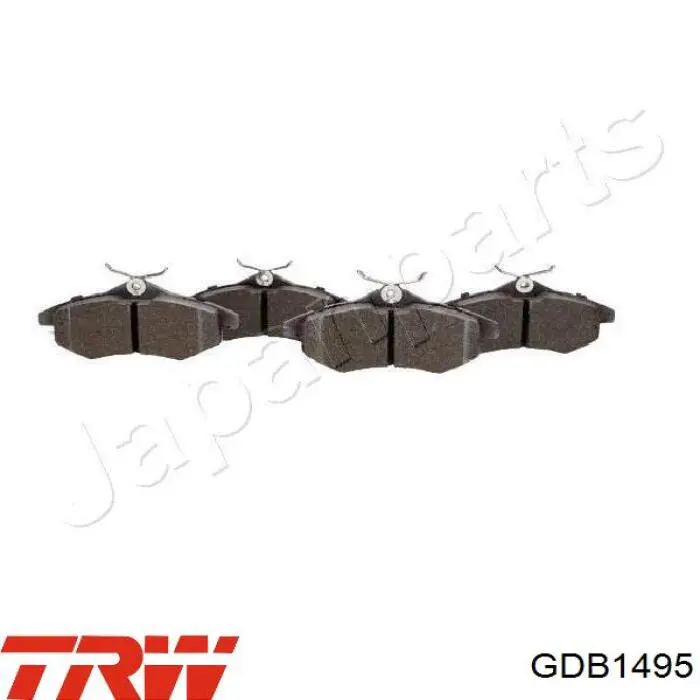 Pastillas de freno delanteras TRW GDB1495