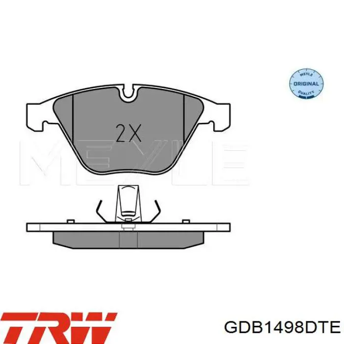 Pastillas de freno delanteras BMW 3 E90