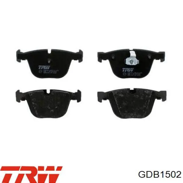 Comprar GDB1502 TRW Pastillas de freno traseras