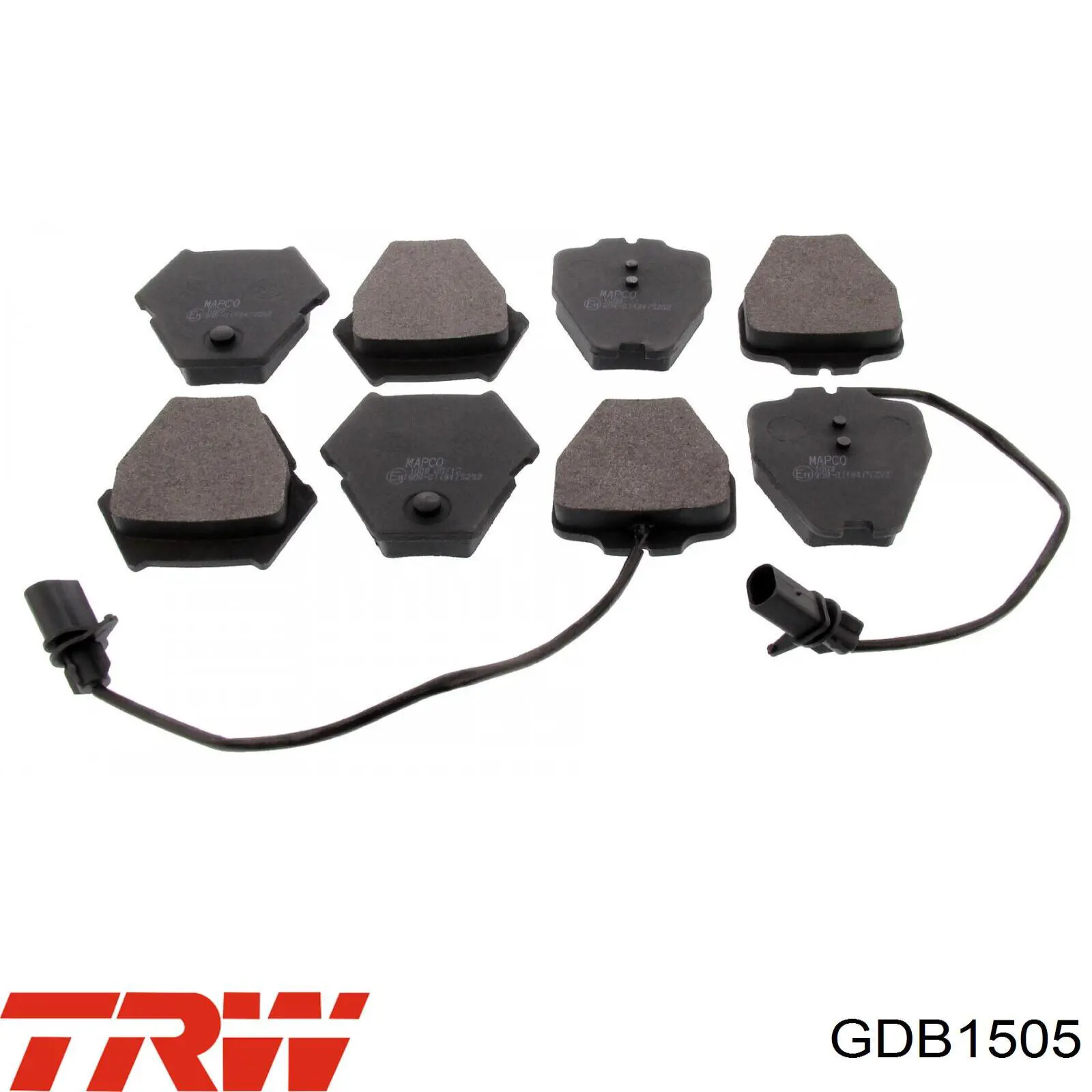 Pastillas freno delanteras TRW GDB1505 precio, desde 61,90 EUR