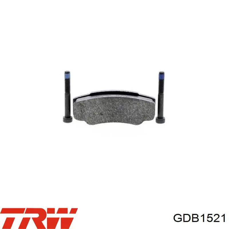 Comprar GDB1521 TRW Pastillas de freno traseras