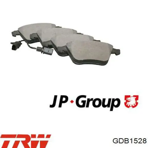 GDB1528 TRW Pastillas delanteras