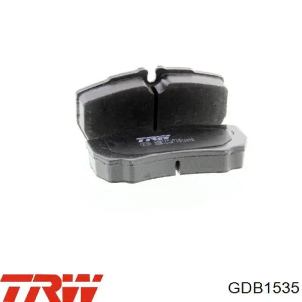 Comprar GDB1535 TRW Pastillas de freno traseras
