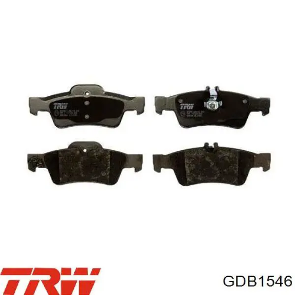Pastillas traseras de freno TRW GDB1546 precio, desde 24,33 EUR