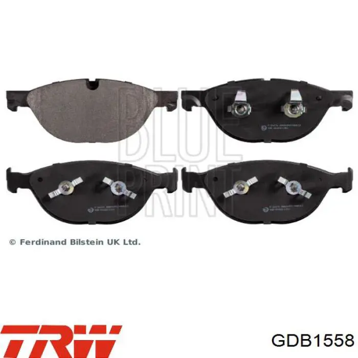 Pastillas freno delanteras TRW GDB1558 precio, desde 55,85 EUR
