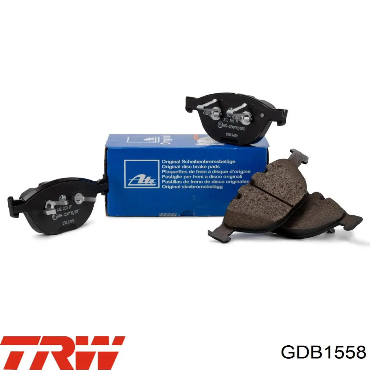 Pastillas de freno GDB1558 TRW