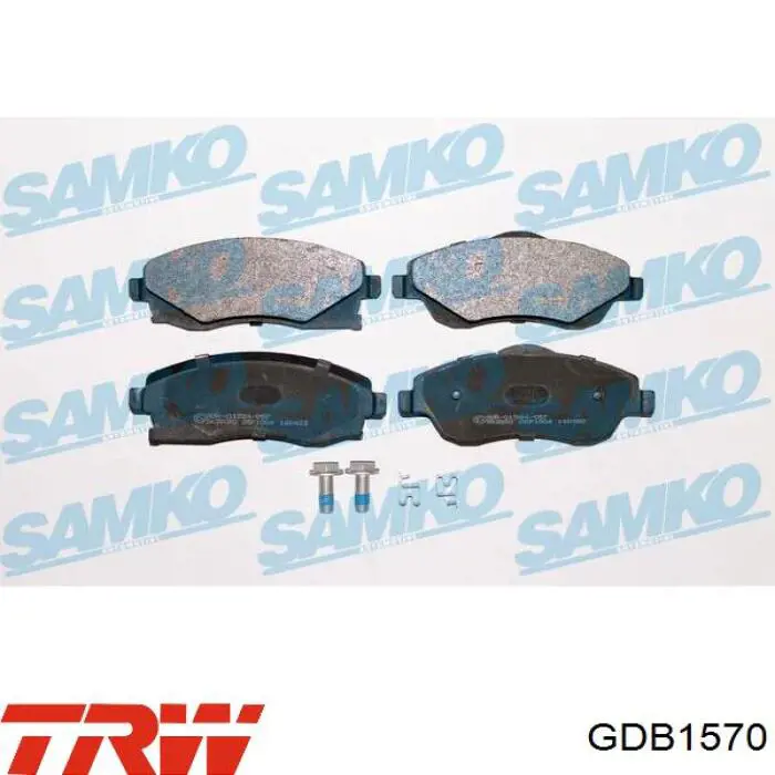 Pastillas de freno delanteras Opel Corsa F08, F68