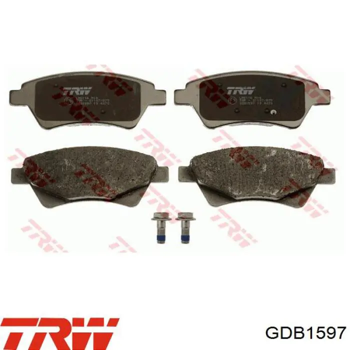Pastillas freno delanteras TRW GDB1597 precio, desde 21,72 EUR