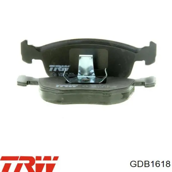 Comprar GDB1618 TRW Pastillas delanteras de freno