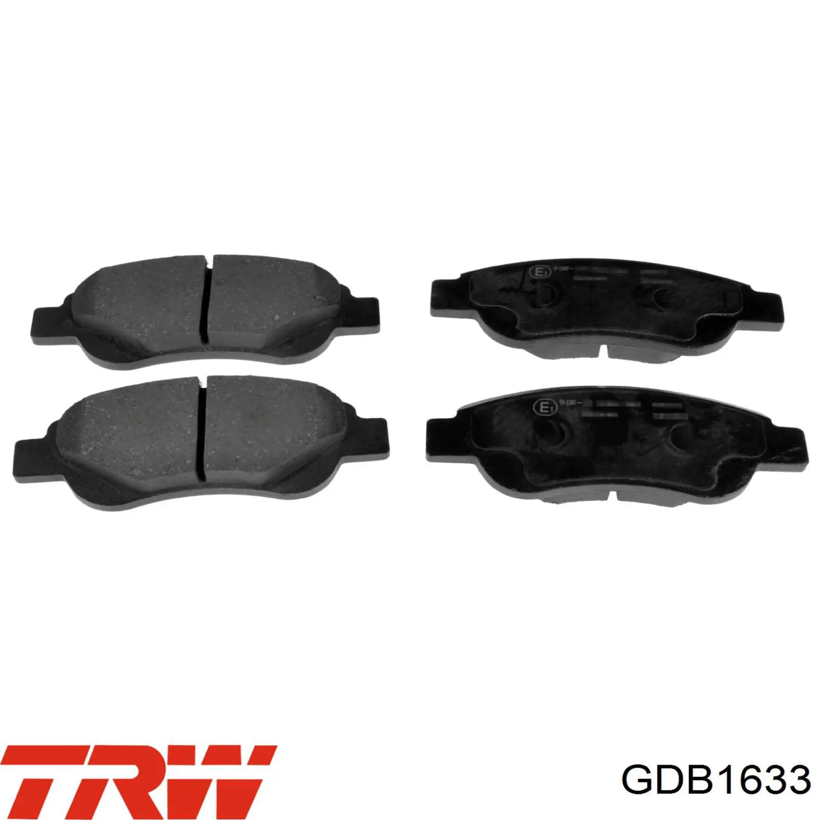 Comprar GDB1633 TRW Pastillas delanteras de freno
