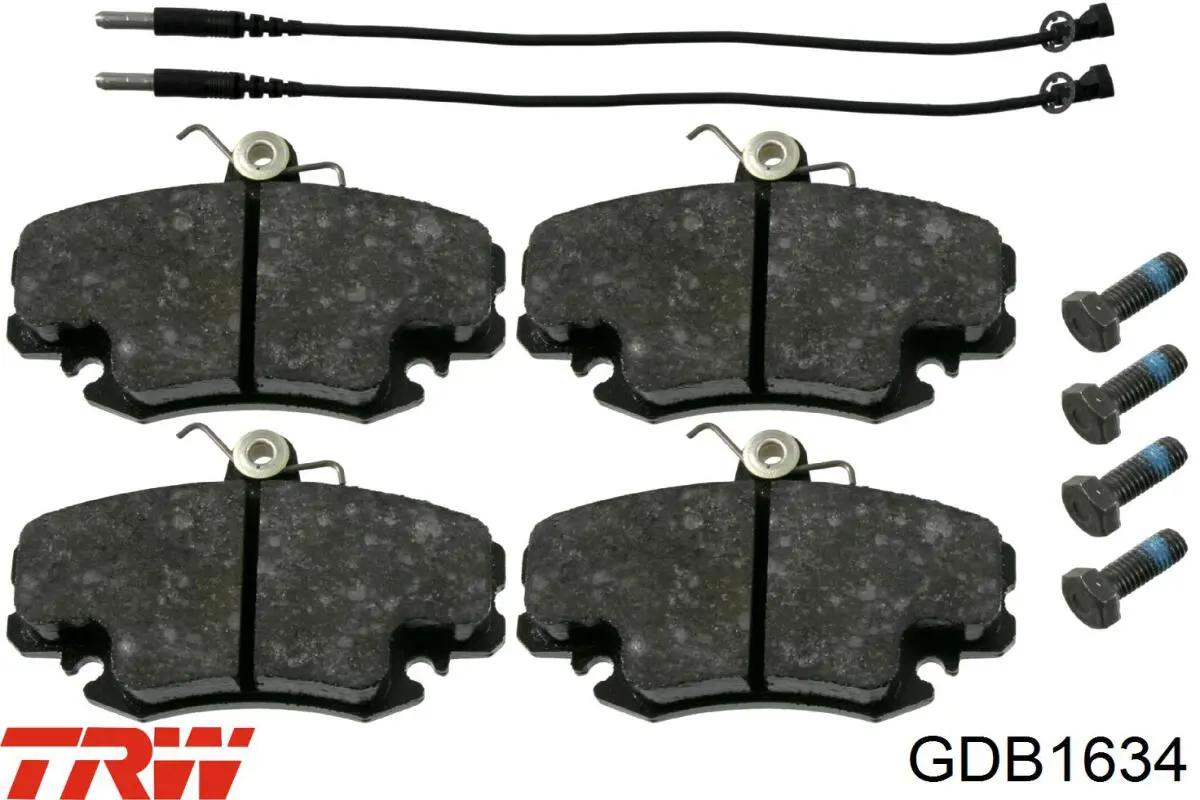 Pastillas de freno delanteras TRW GDB1634