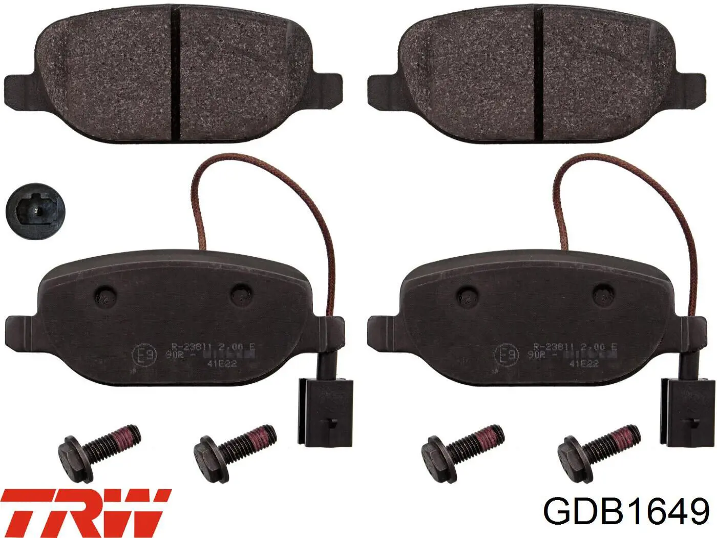 Comprar GDB2129 TRW Pastillas de freno traseras