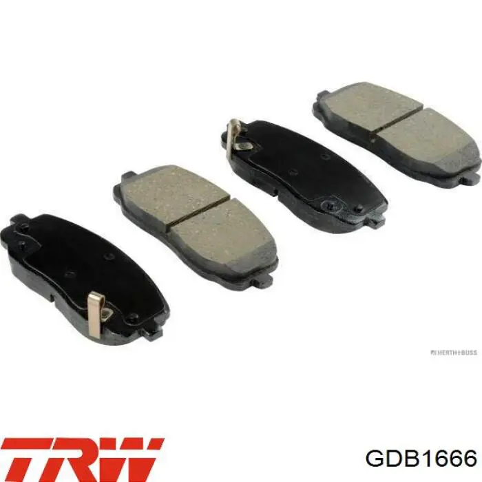 Pastillas traseras de freno TRW GDB1666 precio, desde 28,52 EUR