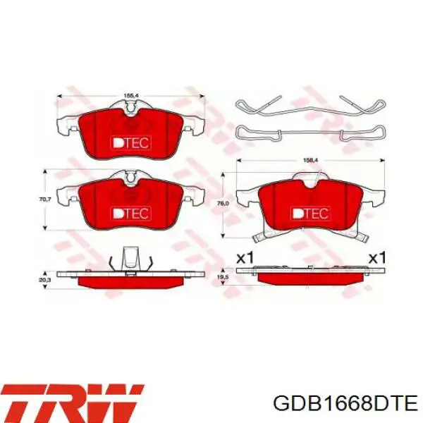 Pastillas de freno delanteras Opel Corsa X12