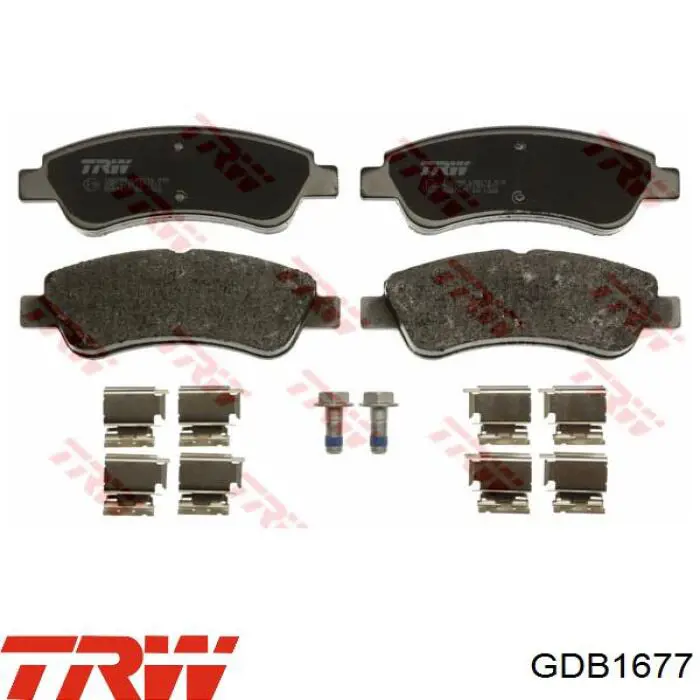 Pastillas de freno delanteras Peugeot 307 3A, 3C