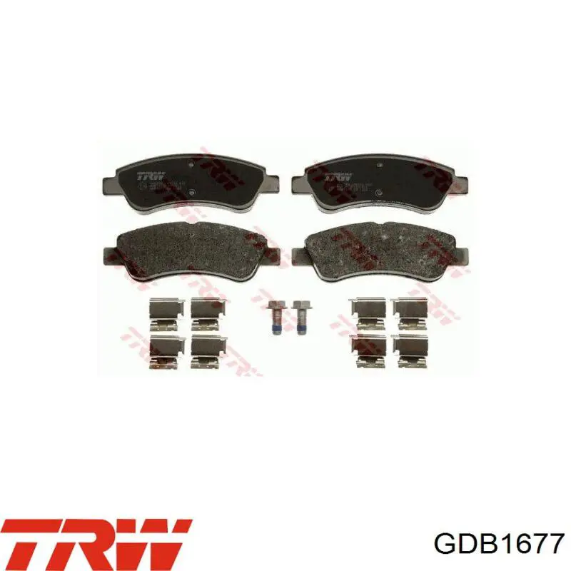 Pastillas de freno delanteras Peugeot 307 3A, 3C