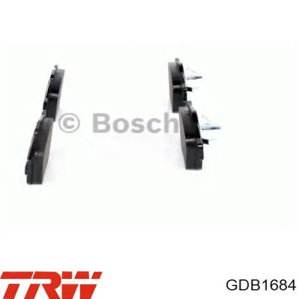 Comprar GDB1684 TRW Pastillas delanteras de freno