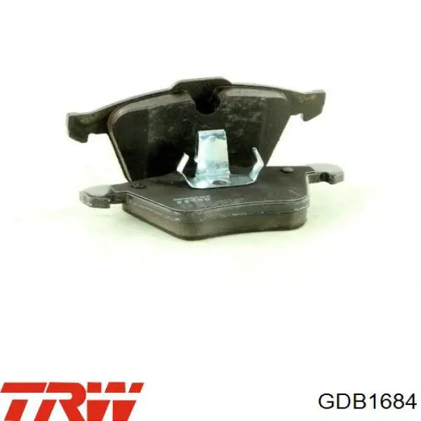 Pastillas de freno GDB1684 TRW