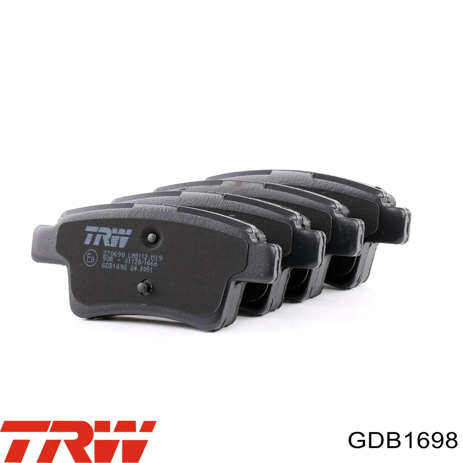 Pastillas de freno GDB1698 TRW