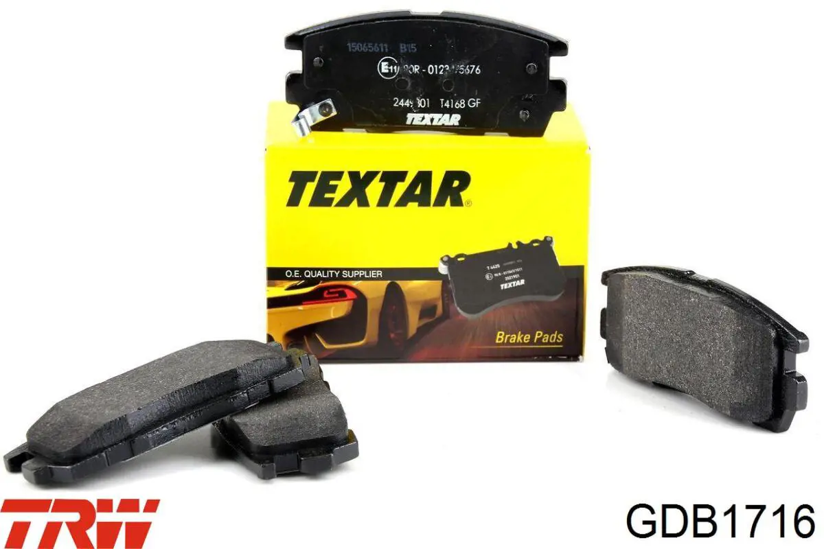 Comprar GDB1716 TRW Pastillas de freno traseras
