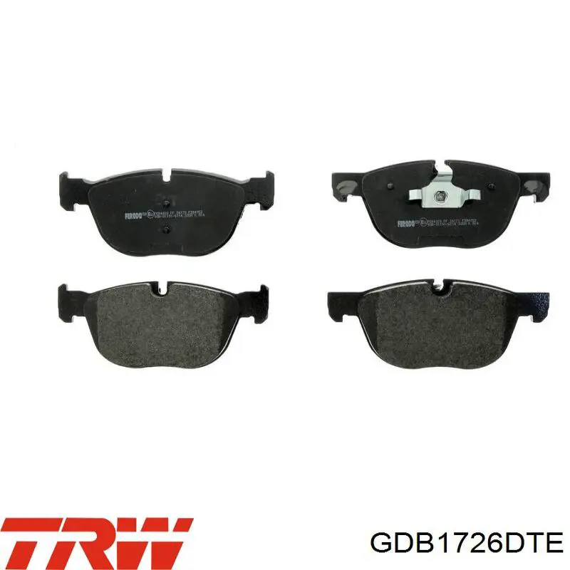 Comprar GDB1726DTE TRW Pastillas delanteras de freno